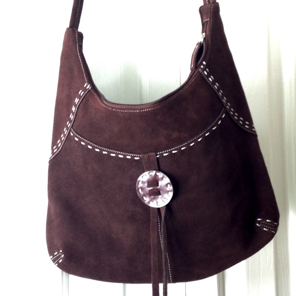Vintage Suede Boho Hobo - Picture 9 of 9